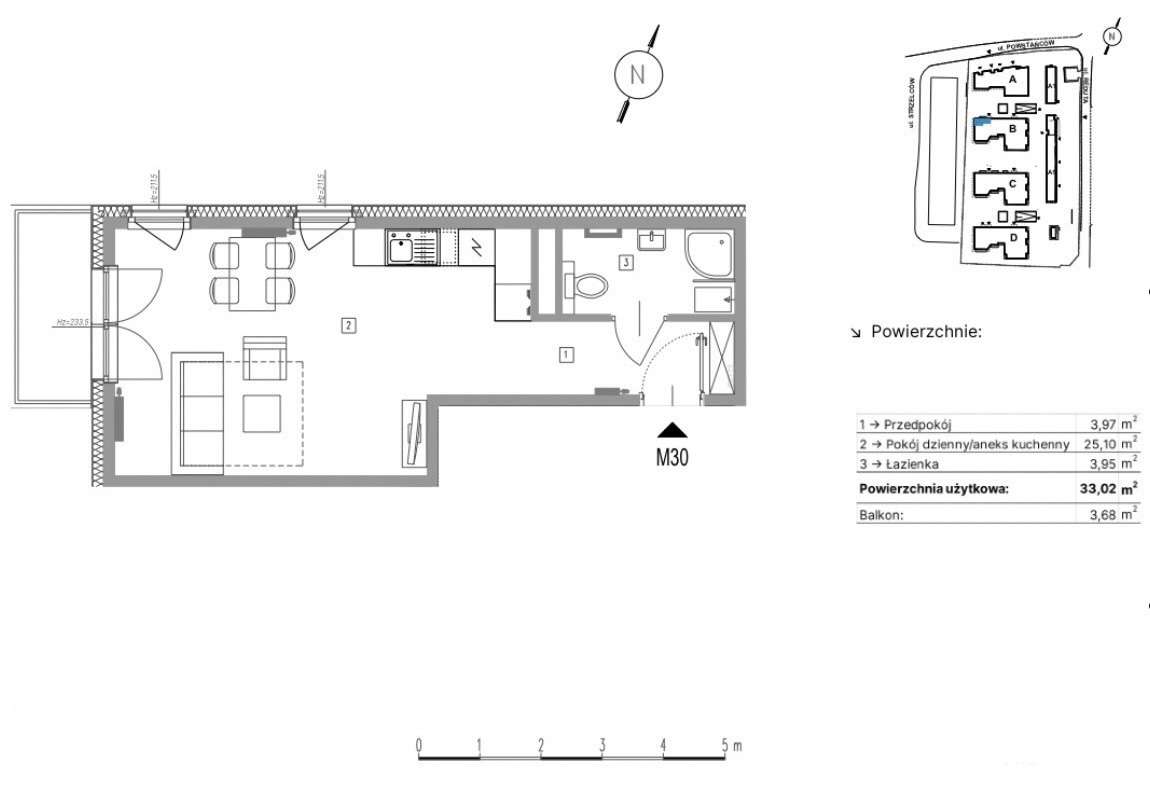BEZ PROWIZJI | kawalerka | Prądnik Czerwony-5