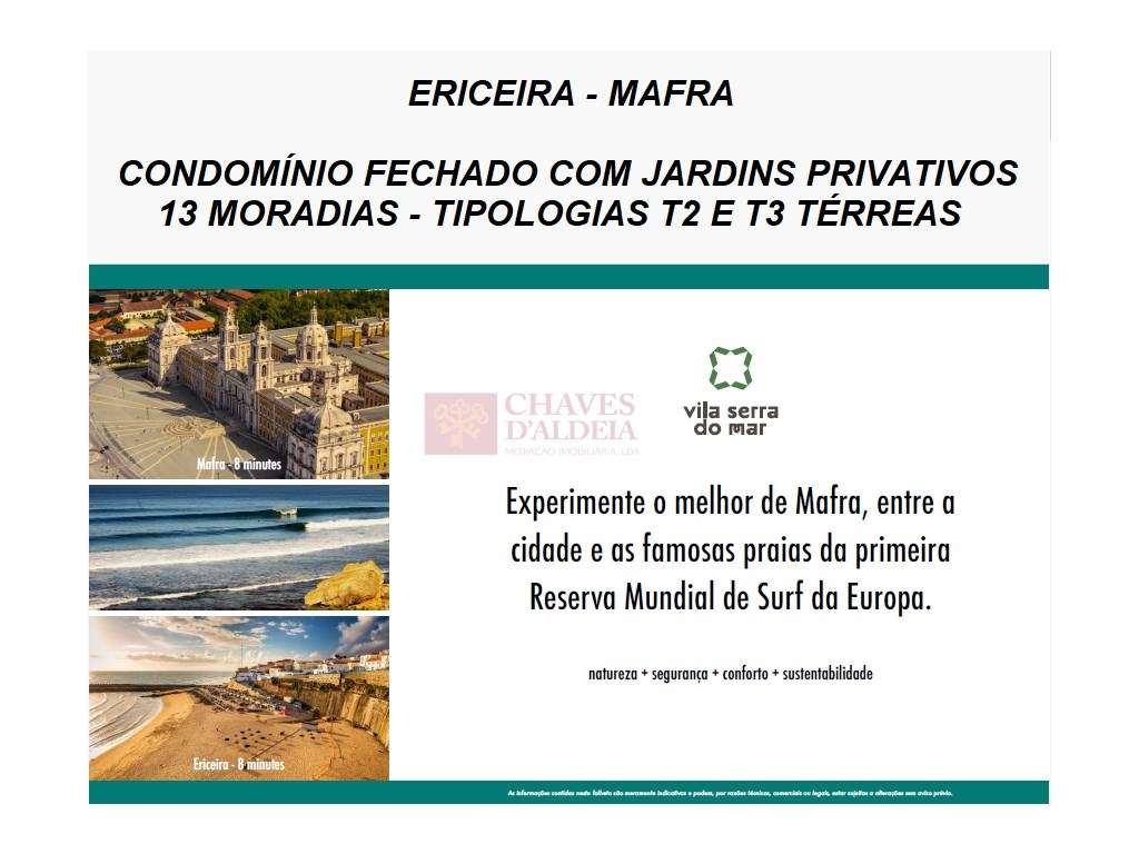 ERICEIRA - MAFRA -Moradias T3 térreas em condominio exclusivo - Vis...-16