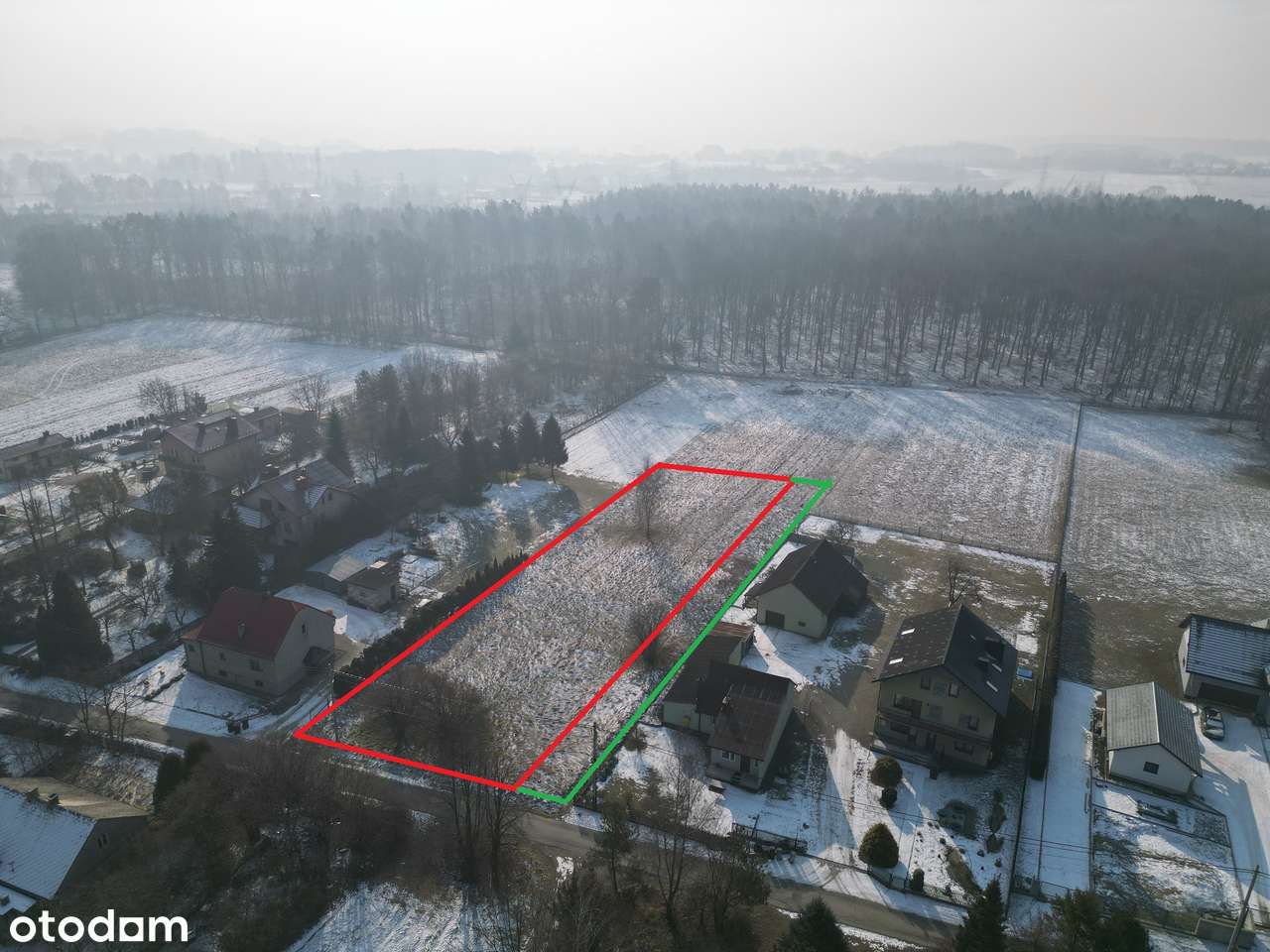 Działka pod lasem z warunkami zabudowy nawet na 2 domy !-2