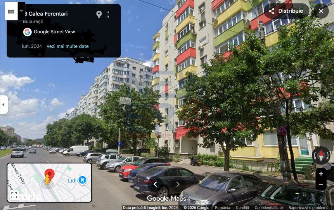 Apartament cu 2 camere de vanzare - centrala termica proprie - Calea