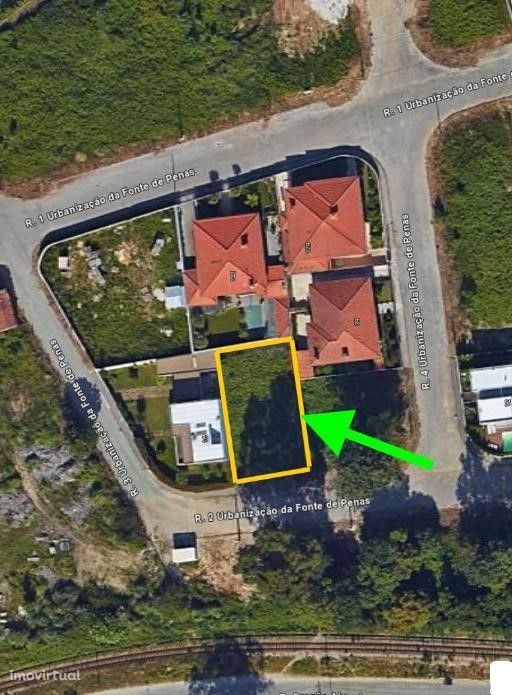 Terreno em Paços de Brandão c/ 420m2, Santa Maria da Feira