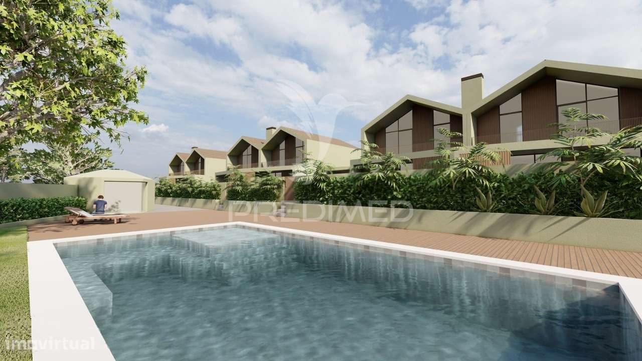 Moradias em construção de Arquitetura Escandinava em Condomínio Pri... - Grande imagem: 3/31