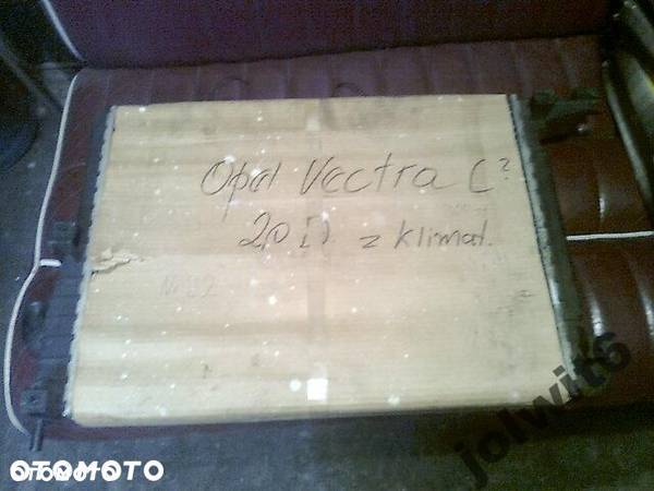 chłodnica wody opel Vectra C 2.0 - 1
