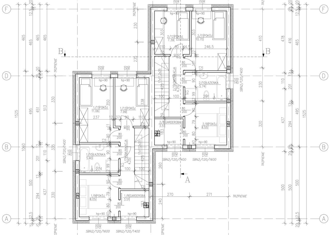 Nowe domy bliźniacze w Gołuskach koło Poznania-11