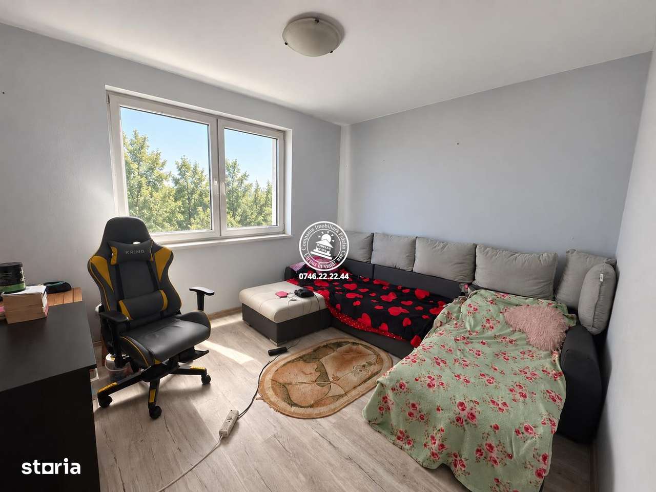 Apartament 1 camera de vanzare, decomandat, 37 mp - Rediu — fotografia 1