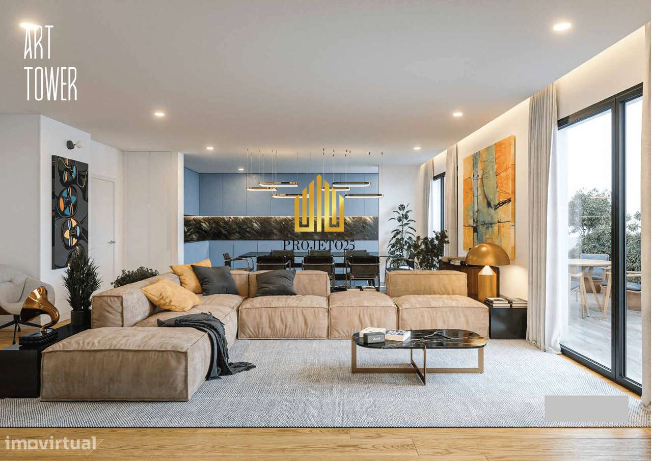 T3 NOVO COM TERRAÇO PRIVATIVO com 70m2, QUINTA DA PÍCUA.-5