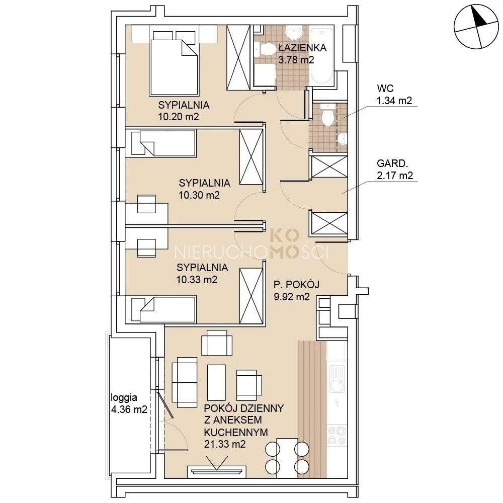 Szeroki ustawny salon | Słoneczne | Garderoba - Pełny obrazek: 2/15