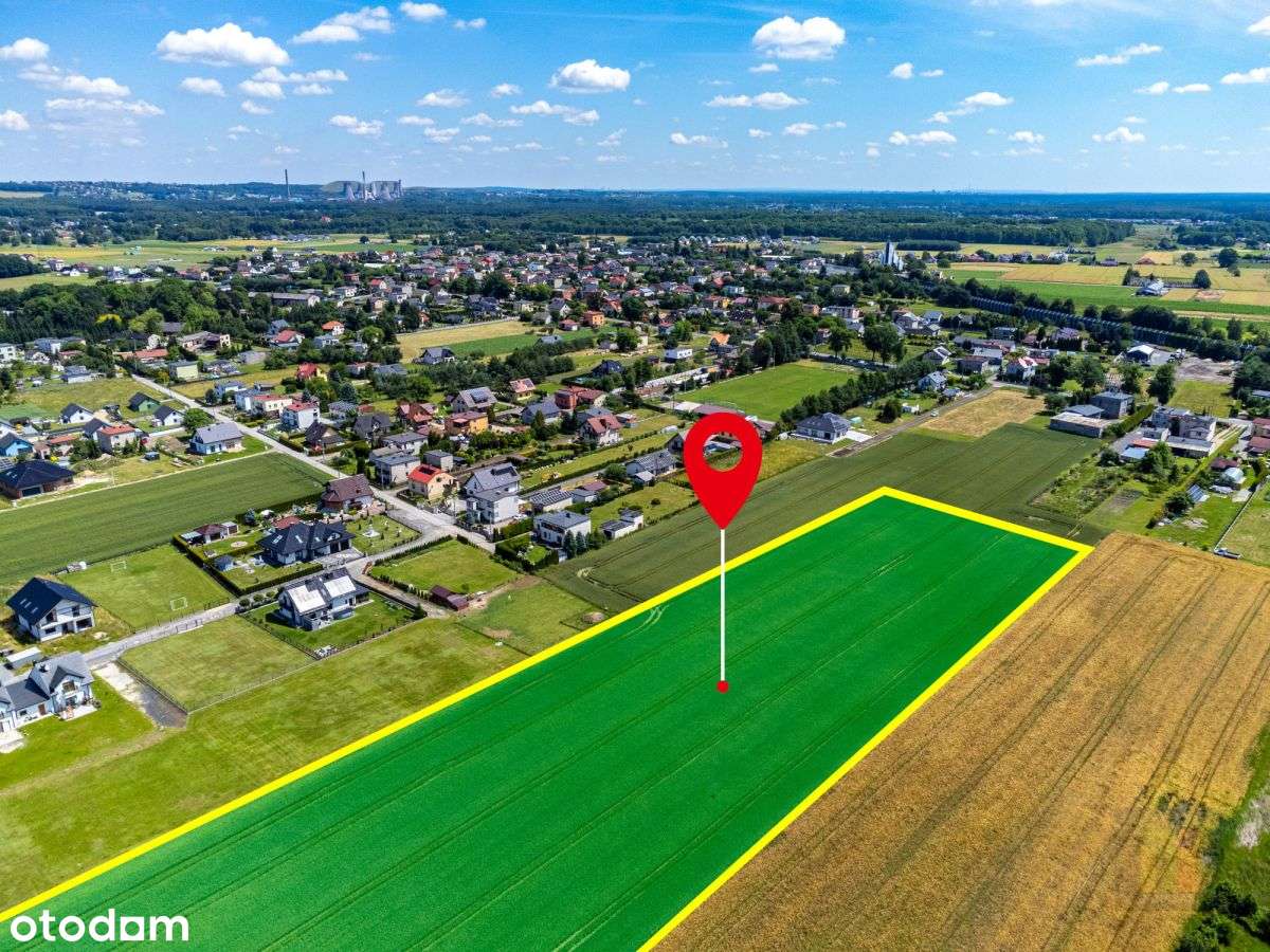 Sprzedam Działkę Budowlaną w Orzeszu-3