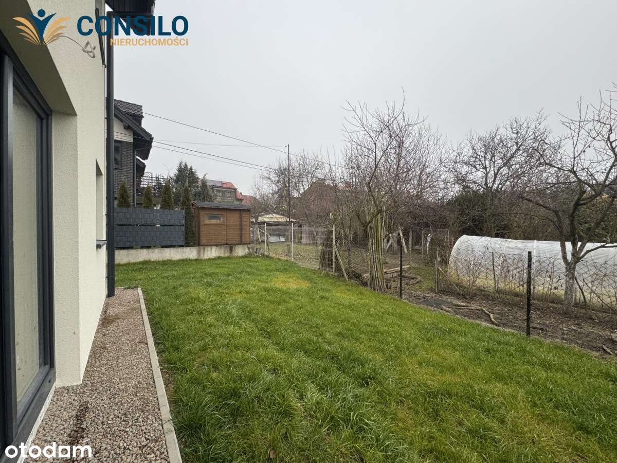 Nowoczesny Dom W Zabudowie Bliźniaczej | Zielonki-5