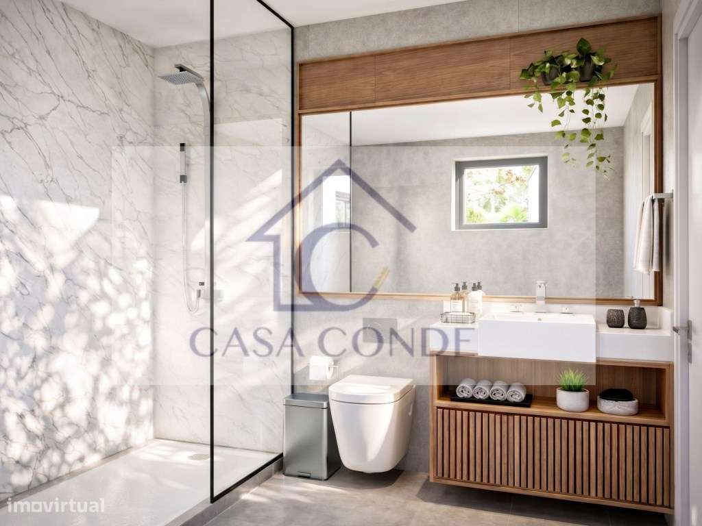 MORADIA GEMINADA T4 DUPLEX COM PISCINA | EXCELENTES ÁREAS E ACABAME...-19
