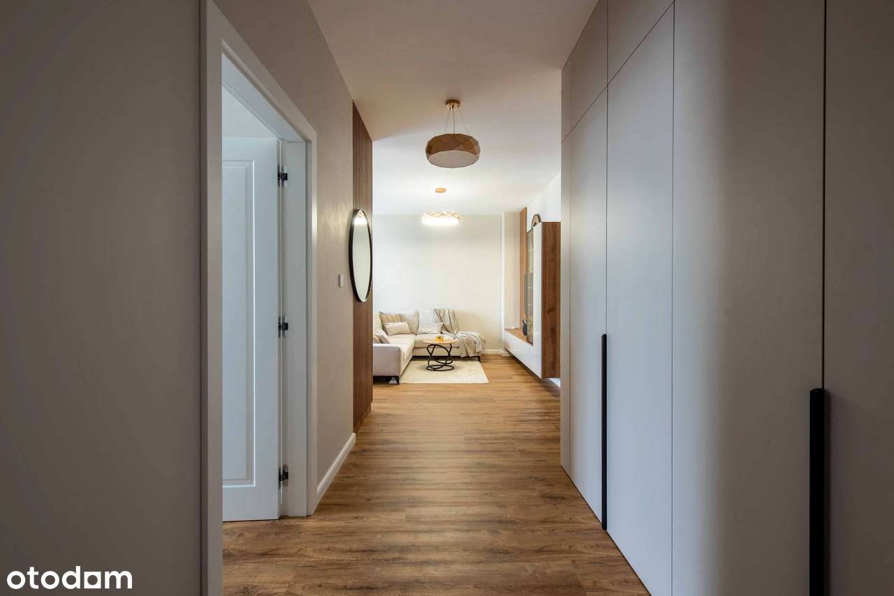 Nowe, wykończone 3 pok. o pow. 61 m2, + loggia, miasteczko Wilanów.-6