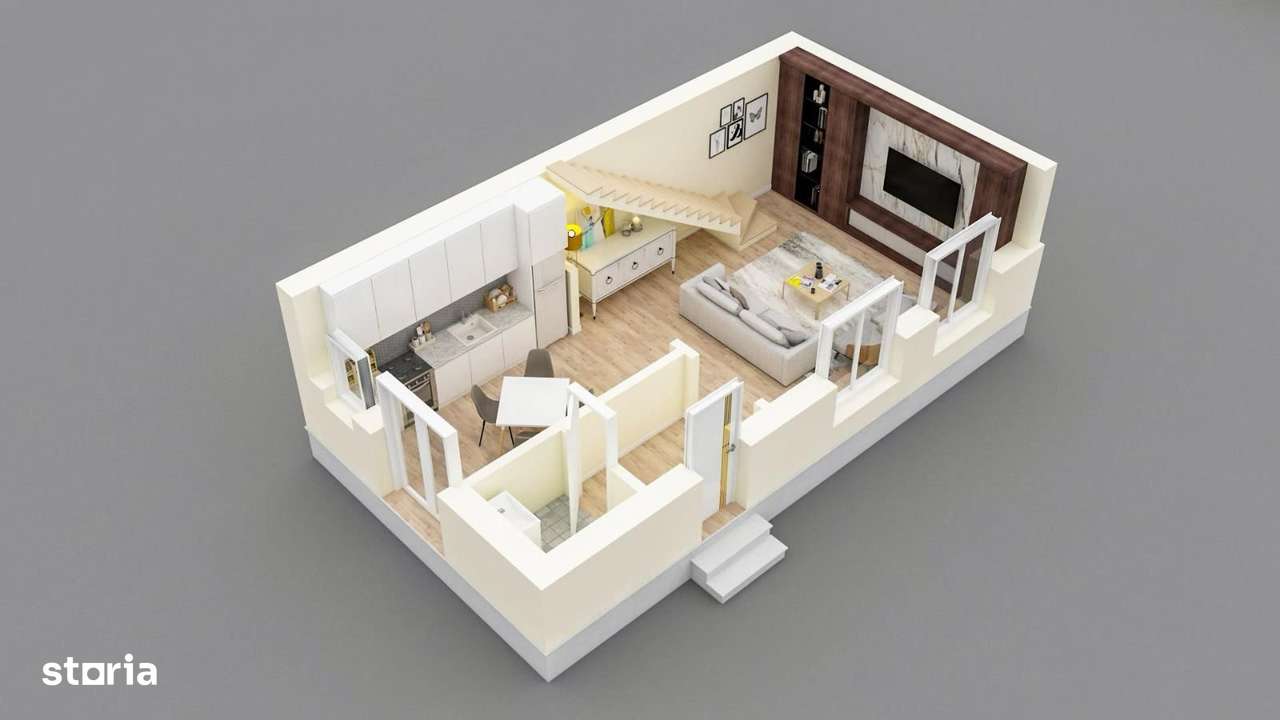 Duplex_Poze Reale_Loc parcare inclus_Comision 0! - Imagine principală: 4/20