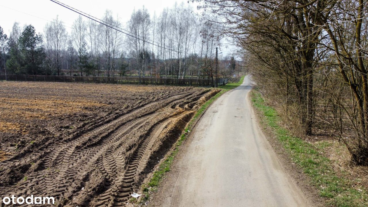 Działka budowlana 13,9 arów w okolicy Siedlec.