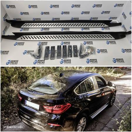 Estribos Degraus Laterais BMW X4 F26 - 1