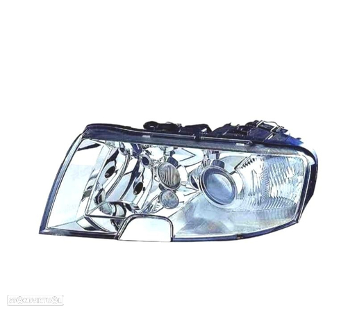 FARÓIS OPTICAS XENON PARA SKODA SUPERB 02-08 - 1