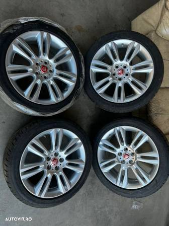 vand jante noi originale Jaguar pe 18” cu anvelope noi de vară - 1