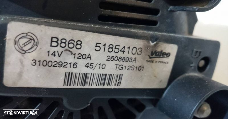 Alternador Fiat Punto Evo (199_) - 3