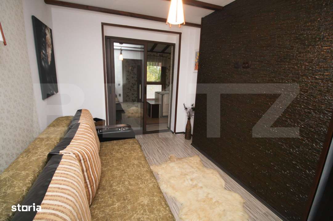 Apartament Ultracentral in Predeal – 2 Camere, vedere la padure, gat - Imagine principală: 5/9