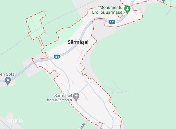 Licitația publică teren intravilan localitatea Sărmășel -Foraj Sonde