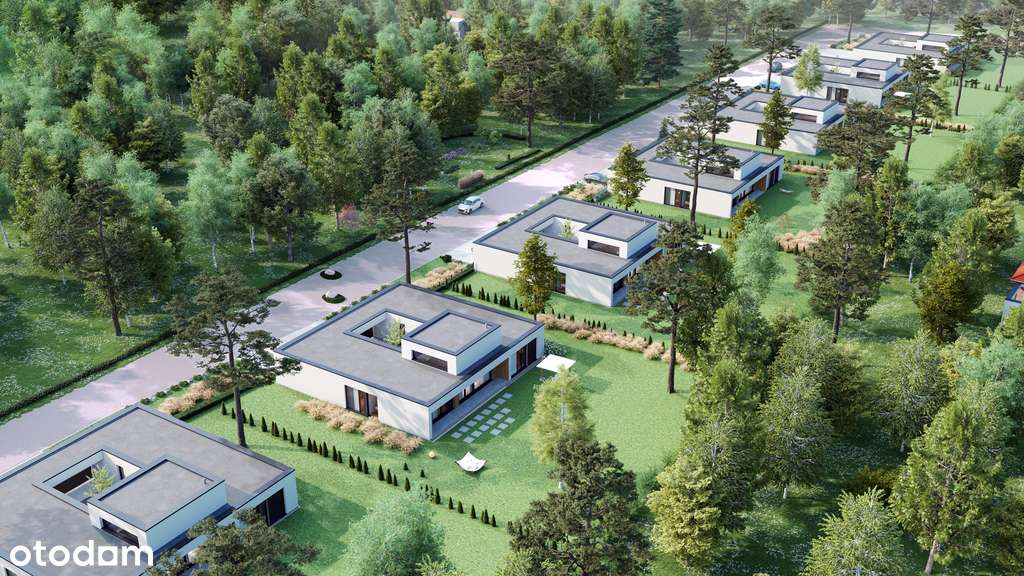 Nowoczesne komfortowe domy w otulinie lasu-6