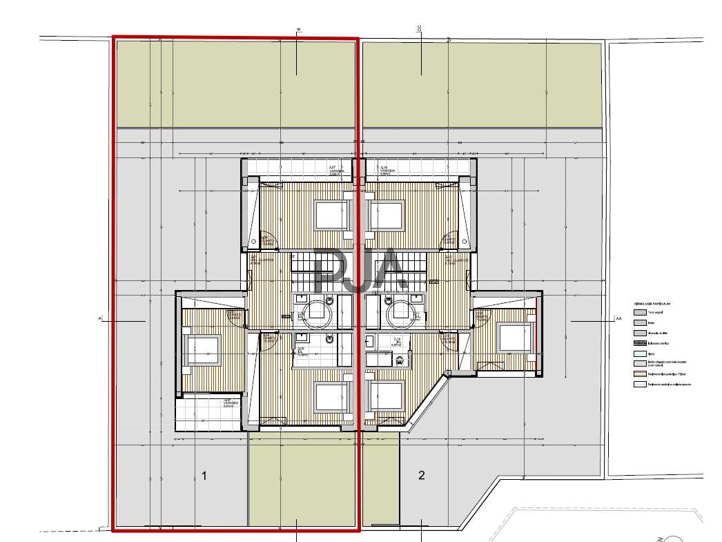 Moradia Geminada T3 em Fragosela, Viseu-14