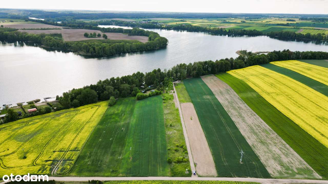 Działka z warunkami zabudowy nad jeziorem Osiek, Ługi - Pełny obrazek: 4/12