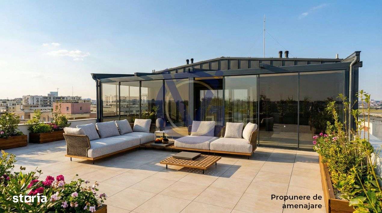 Penthouse Exclusivist-Priveliste Spectaculoasa-Terase 210 mp-COMISION