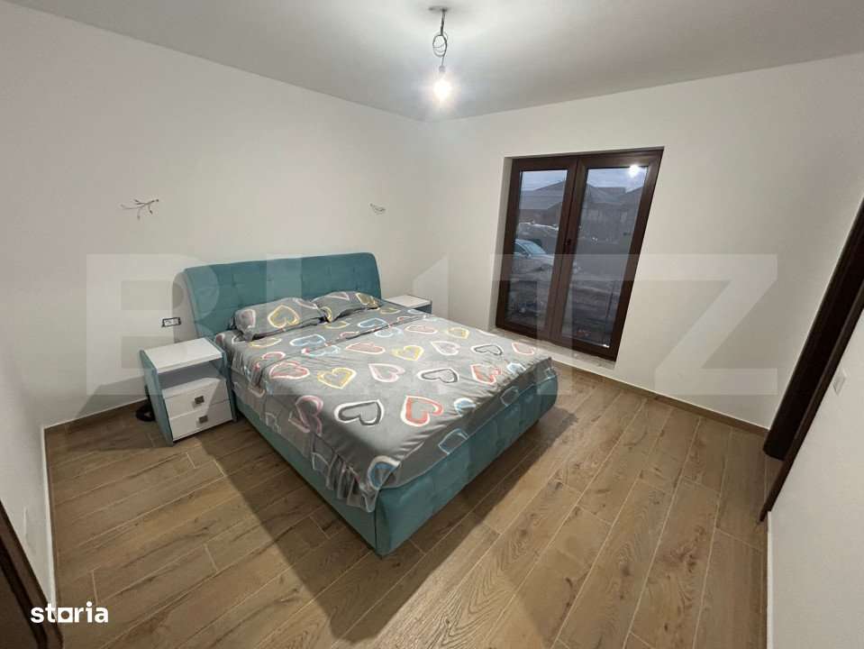 Casa semifinisata, 4 camere, 105 mp utili, 500 mp teren,zona Sard - Imagine principală: 1/8