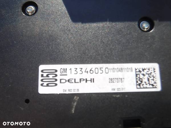 Opel Astra J IV GTC radio panel radia sterowania 13346050 - 2