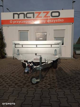 Neptun Dostawa Przyczepa platforma 263x145x40cm SPAWANA, wszystkie burty demontowalne, DMC 750 kg na kat.B - 27