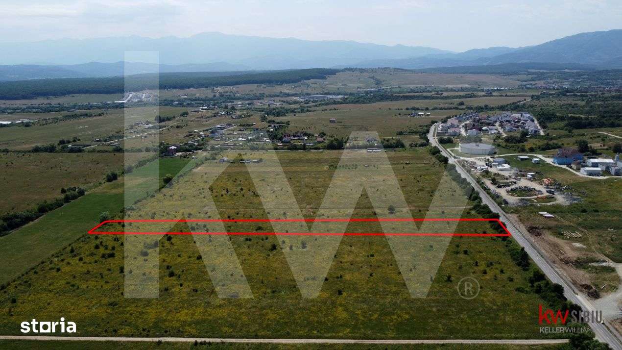 Teren intravilan 5100 mp, Cisnadie - ideal pentru investitie - Imagine principală: 2/13