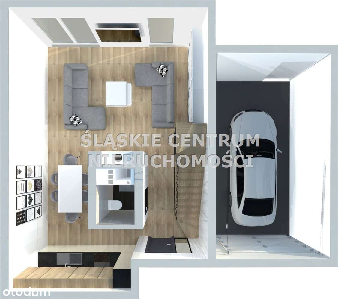 Czeladź ul. Widokowa nowe domy z garażem - Pełny obrazek: 5/19