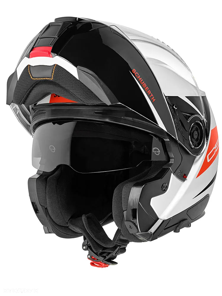 Kask Szczękowy Schuberth C5 Eclipse Czerwony - 2