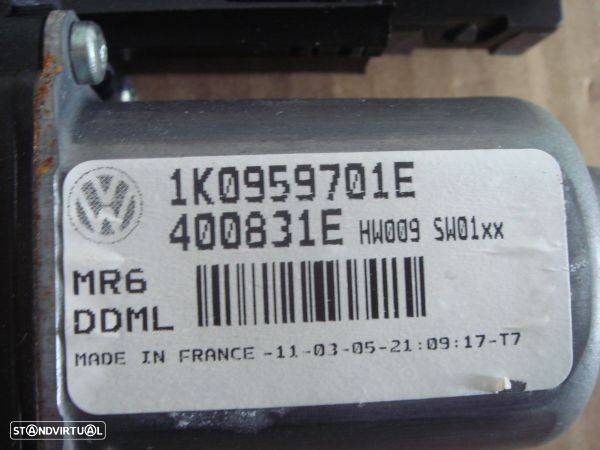 Motor De Elevador Fr Dta Volkswagen Golf V (1K1) - 3