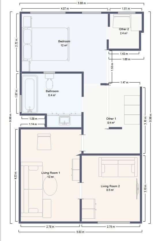 Segment z ogrodem - Kraków-Bieżanów Nowy-14
