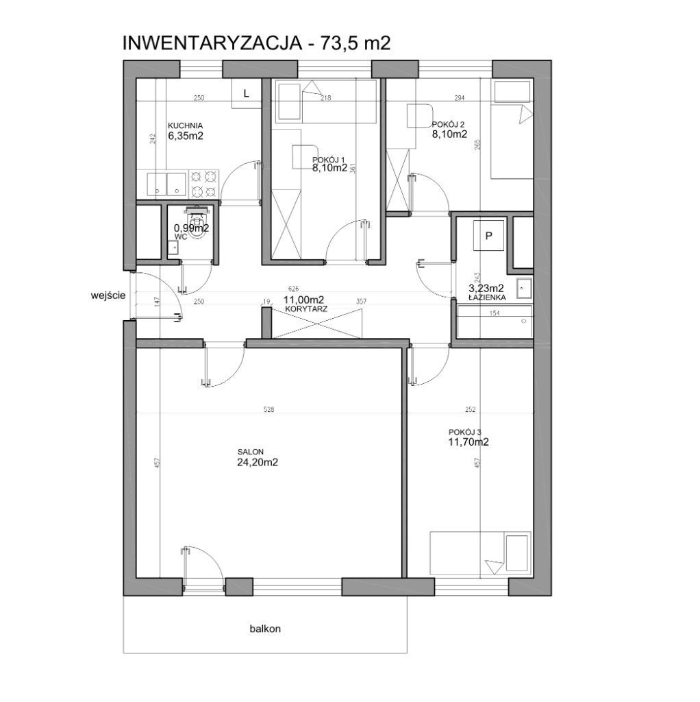 Mieszkanie 73,5m2 | M4 | Kombatantów 6 | Giżycko