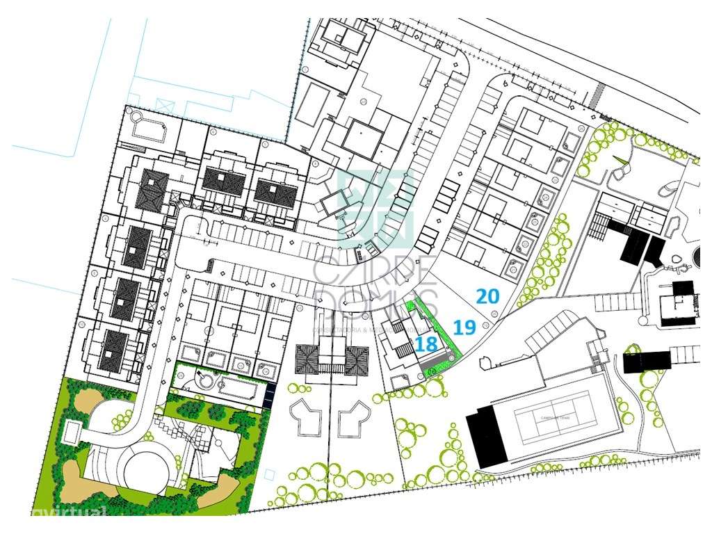 Lote com projeto aprovado, piscina e vistas de mar, centro de Tavir...-25