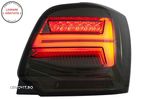 Stopuri Full LED VW POLO 6R 6C 61 (2011-2017) Semnal Dinamic Vento Look Fumuriu- livrare gratuita - 8