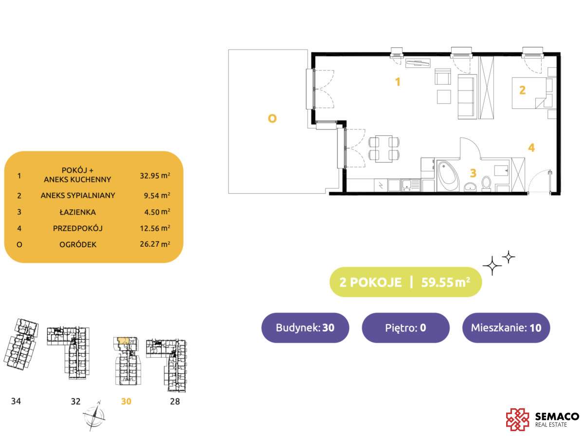Promocja/Gotowe/3pok/Balkon/Parking/0% prowizji – pohled 4