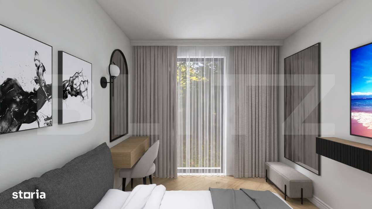 Apartament cu 2 camere, in suprafat utila de 47,34 mp, zona Bradet - Imagine principală: 4/5