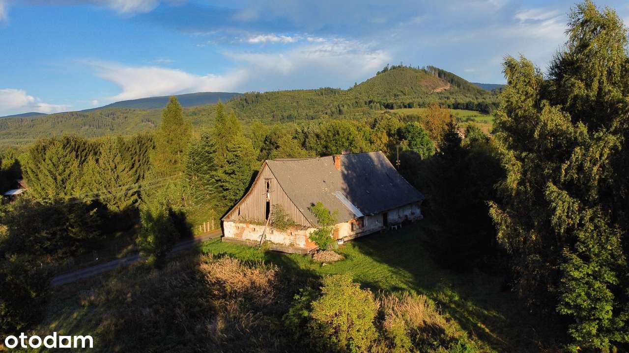 Działka budowlana 6900 m² z zabudową – Goworów (Masyw Śnieżnika)-4