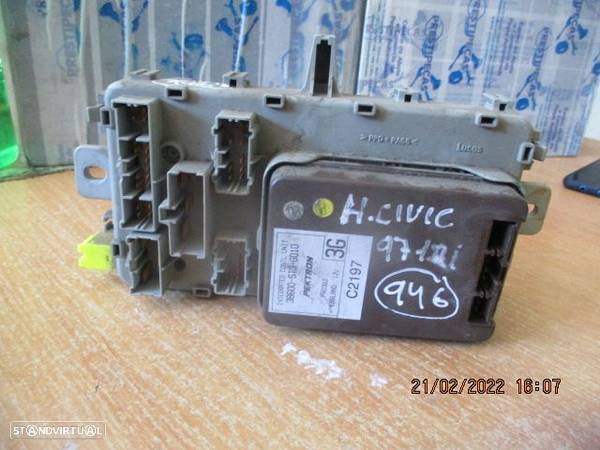 Caixa Fusiveis 38600ST3G010 HONDA CIVIC 1997 1.4I Pektron - 4