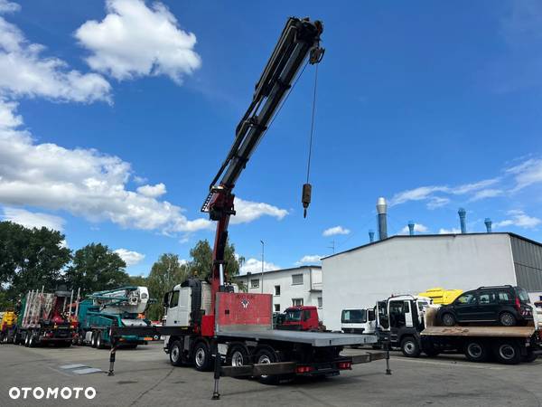 Volvo FH 480 8x4 PLATFORMA Z DŹWIGIEM FASSI 660 AXP28 - 11