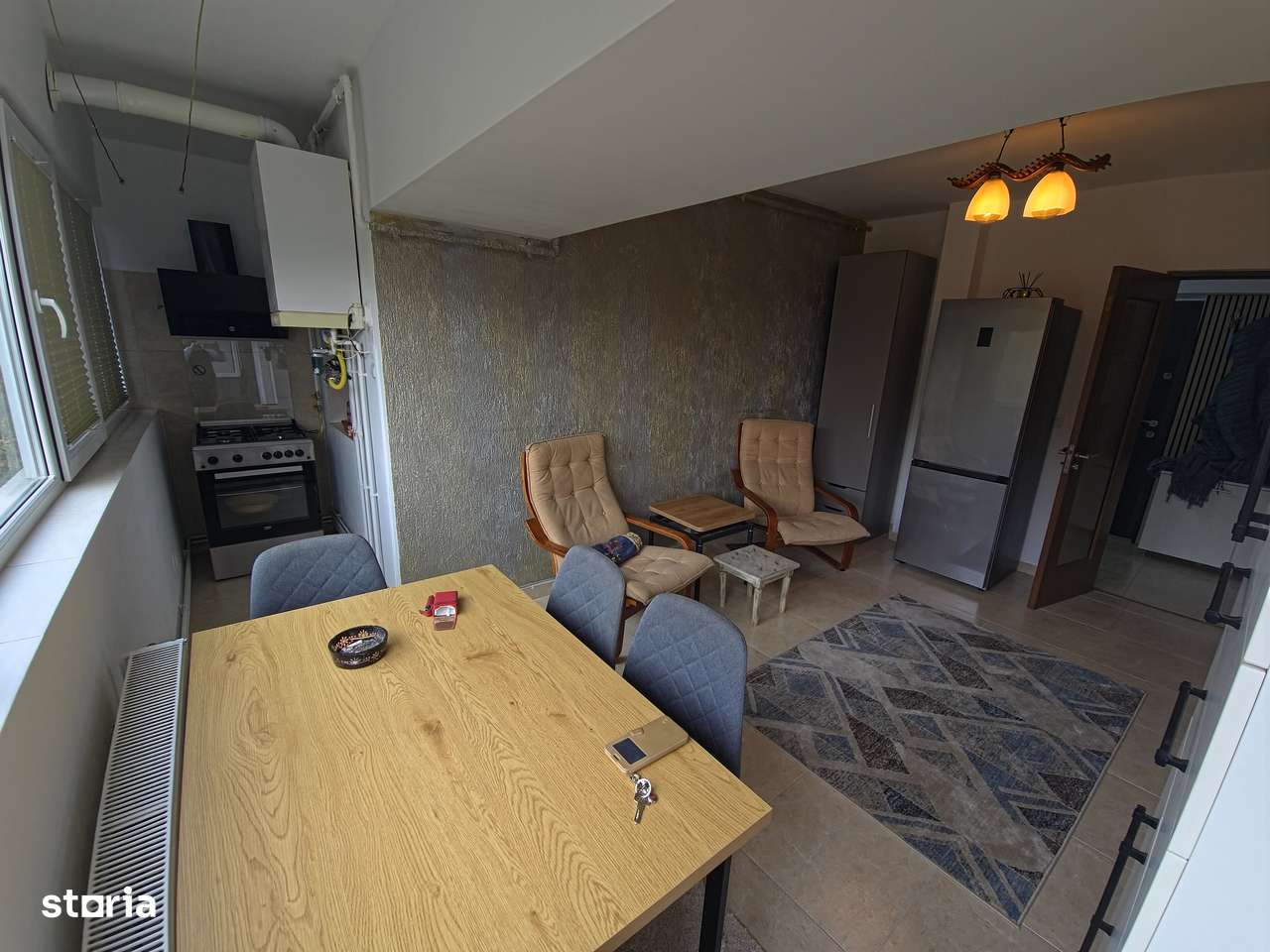 Tomis II 2 camere decomandat modern renovat complet termen lung - Imagine principală: 4/13