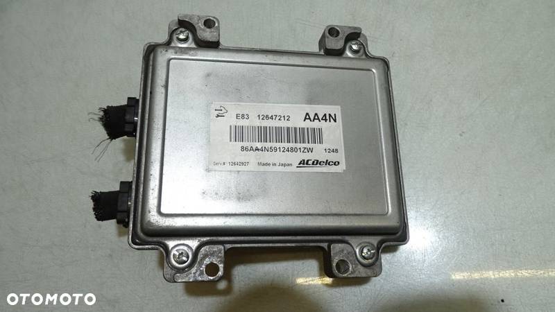 KOMPUTER SILNIKA OPEL ASTRA J GTC 1.6 12647212 - 3