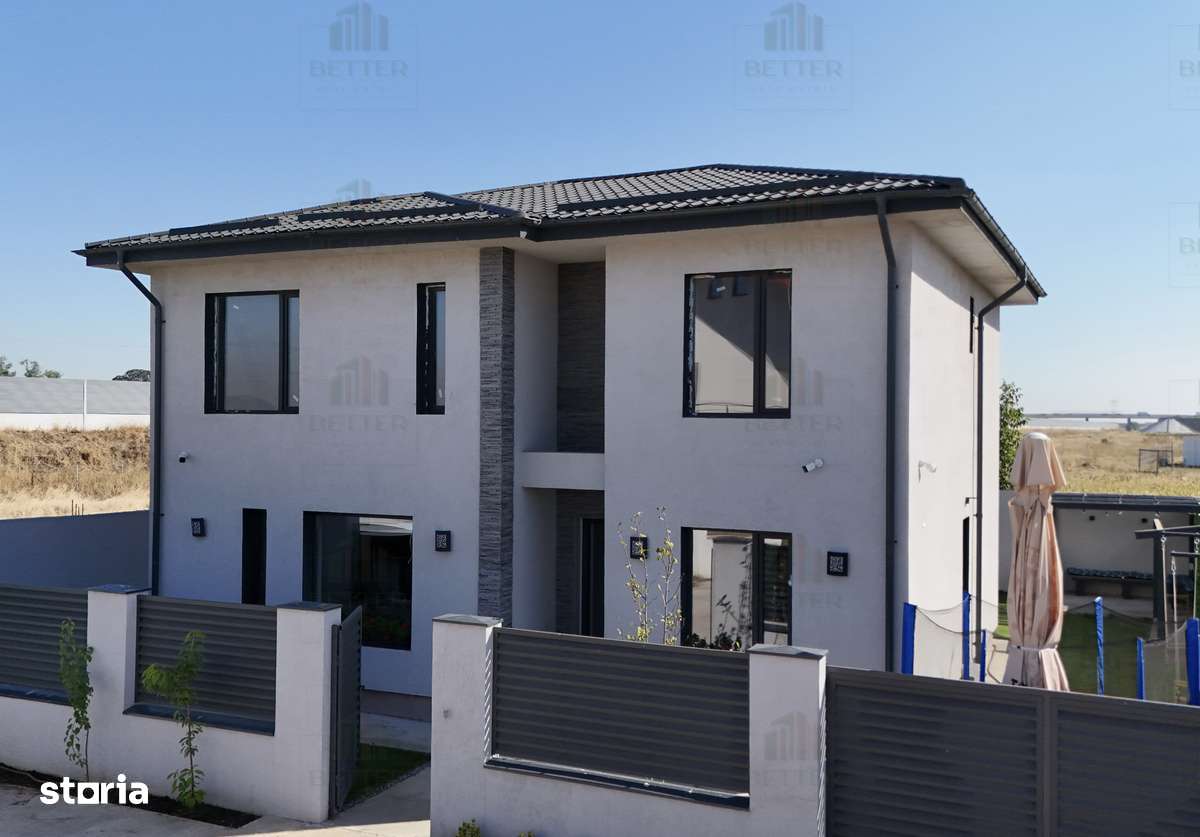 Casă nouă de vânzare în Berceni, Ilfov – 5 camere, terasă acoperită - Imagine principală: 3/14