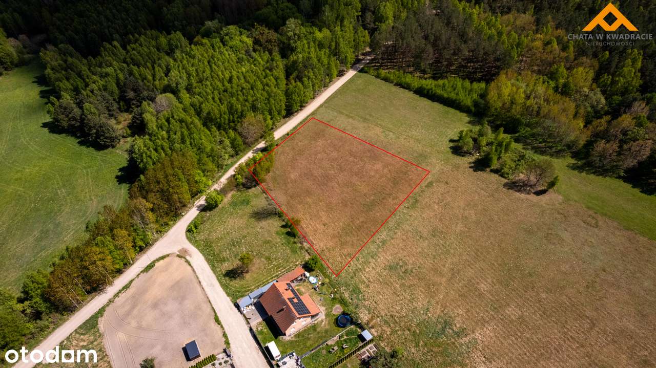 Działka inwestycyjna przy lesie – 4273 m² –Patryki, gm. Purda!Nowa Cen-3