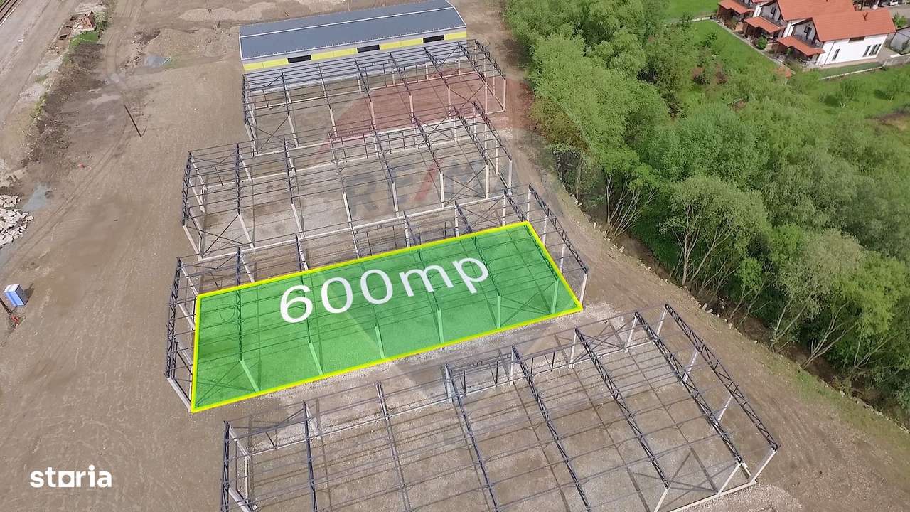 Hala industriala, de inchiriat– 600 mp utili, 1200 mp teren - Imagine principală: 4/10