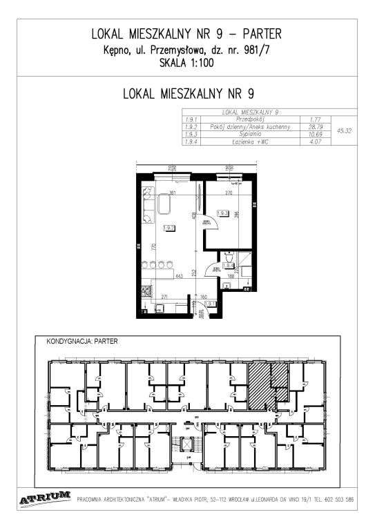 Osiedle Lawendowe 2 pokoje pow. 45,32 m2 - Pełny obrazek: 2/8