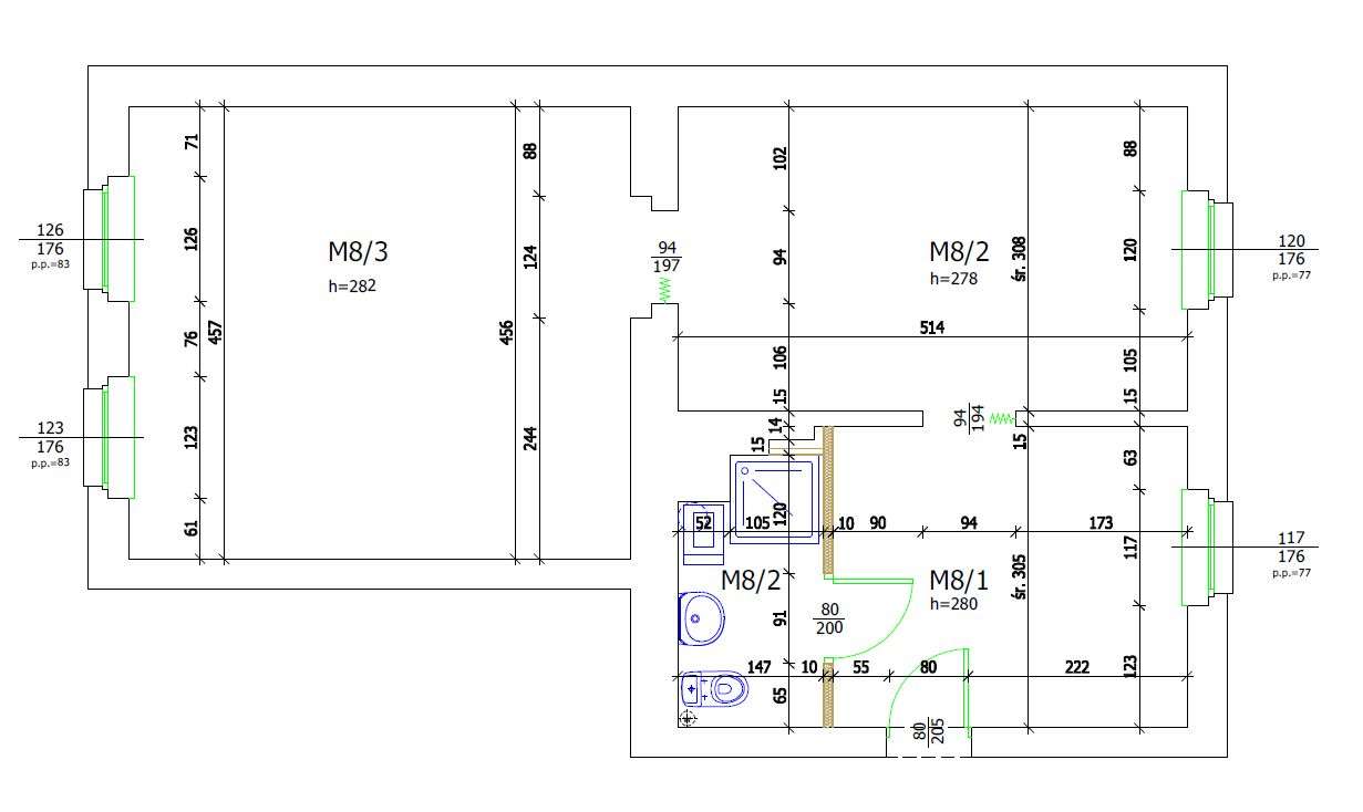 Przestronne trzypokojowe, 15 min do Katowic-16